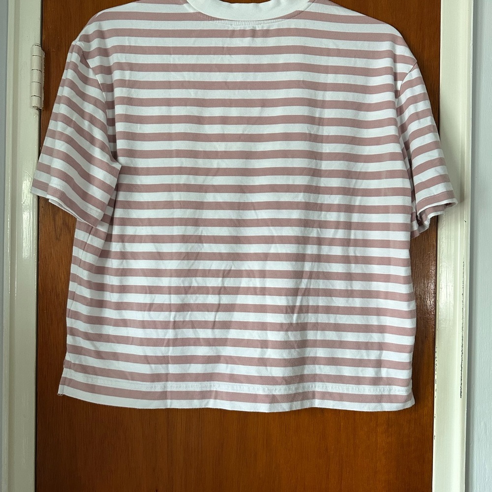 Nordstrom Pink and White Striped Top - Picture 4 of 4